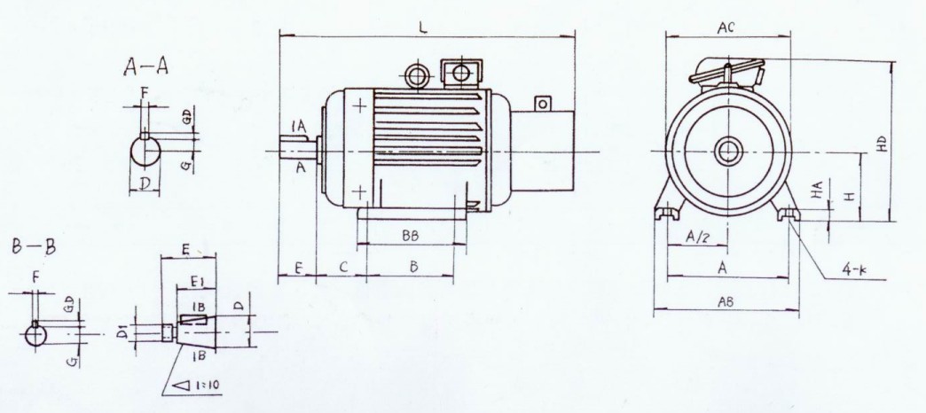 yzpe112-250畫(huà)圖